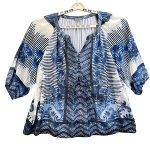 Roz & Ali Women Blouse Size 3XL